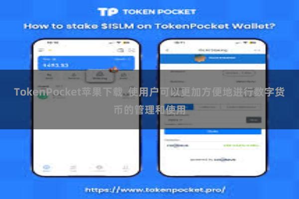 TokenPocket苹果下载 使用户可以更加方便地进行数字货币的管理和使用